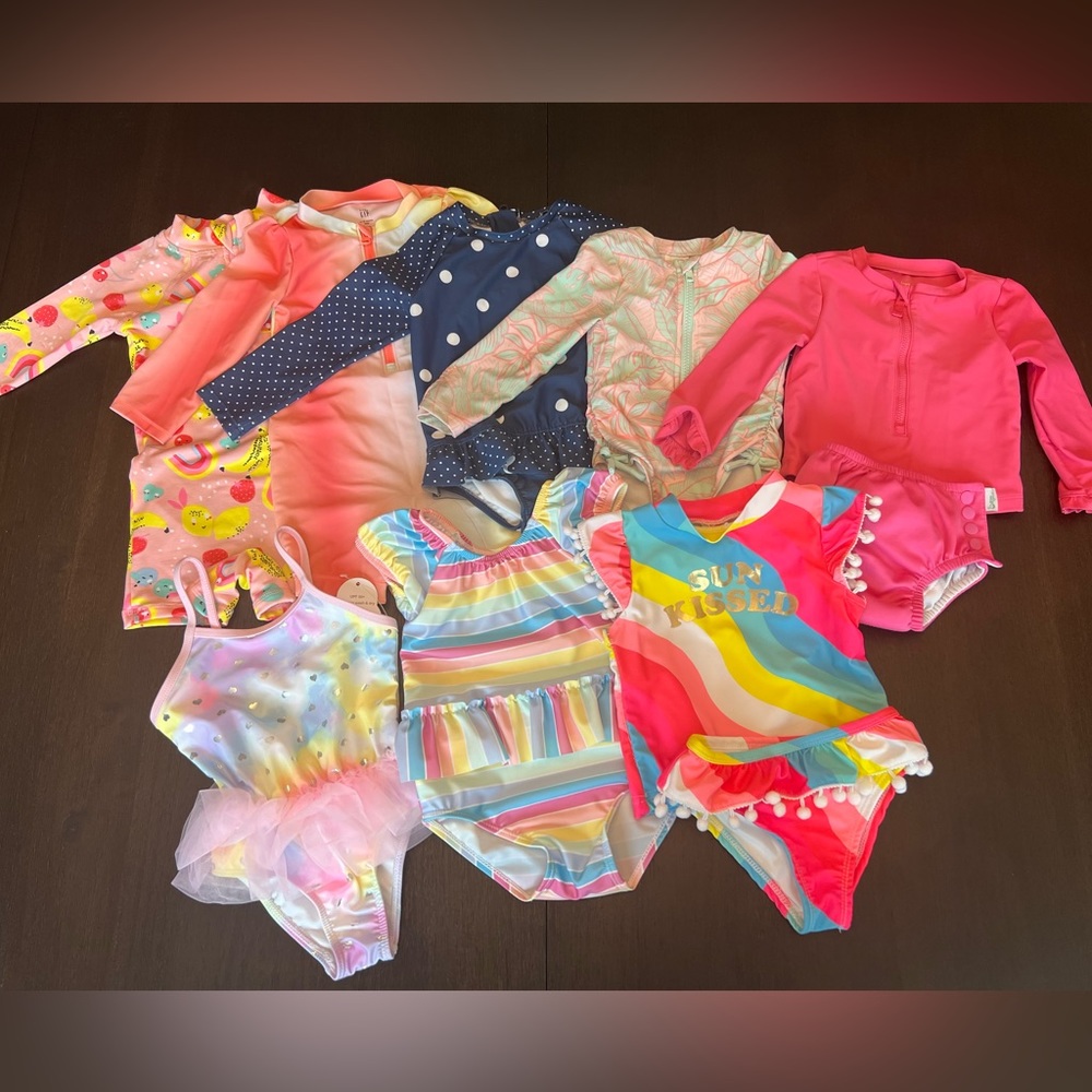 Girls swim suit bundle - size 18 months (1 2T NWT)